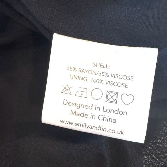 Emily and Fin Modcloth A-Line Floral Midi Dress - Picture 5 of 5